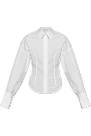 Sportmax Blouses & Shirts, Dames, Wit, S, Katoen, Nelson Shirt