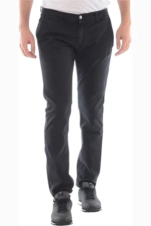 D.A. Daniele Alessandrini Broeken, Heren, Zwart, W36, Katoen, Jeans
