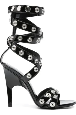 The Attico Schoenen, Dames, Zwart, 38 EU, Sandalen
