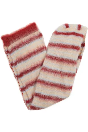 Marni Accessoires, Dames, Veelkleurig, S, Mohair Sjaal Muts