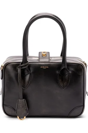 Golden Goose Tassen, Dames, Zwart, ONE Size, Leer, Stijlvolle Nero Leren Handtas