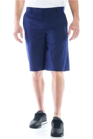 D.A. Daniele Alessandrini Korte broeken, Heren, Blauw, L, Katoen, Shorts