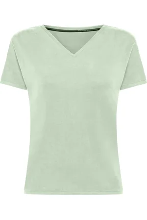 RRD Tops, Dames, Groen, XS, Cupro Shirt - Zomer Essential