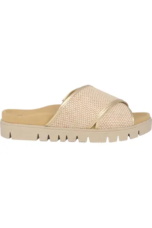 Gabor Schoenen, Dames, , 40 EU, Leer, Damessandaal - Zomer Slide