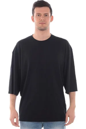 D.A. Daniele Alessandrini Tops, Heren, Zwart, M, Katoen, Sweatshirts