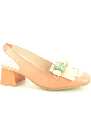 Hispanitas Schoenen, Dames, Oranje, 40 EU, Coraal Vg.+ Stenen Pumps