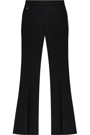 Dsquared2 Broeken, Dames, Zwart, 3Xs, Katoen, Wijde Broeken