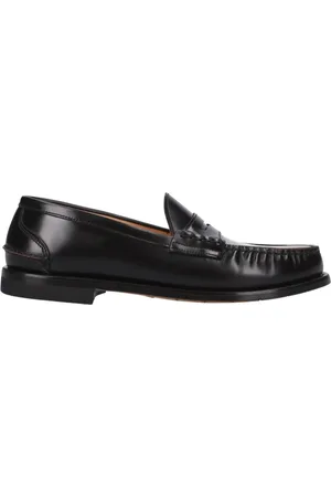Premiata Schoenen, Heren, Zwart, 41 EU, Leer, Loafer van kalfsleer met leren zool