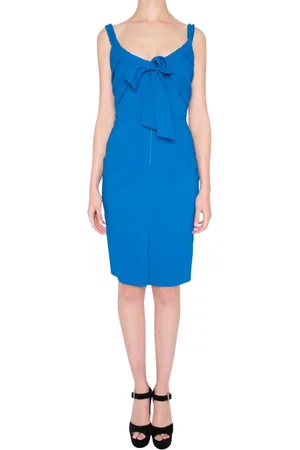 Dsquared2 Kleedjes, Dames, Blauw, M, Spandex, Korte Jurk