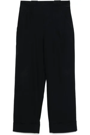Max Mara Broeken, Dames, Blauw, 2Xs, Katoen, Palio Broek