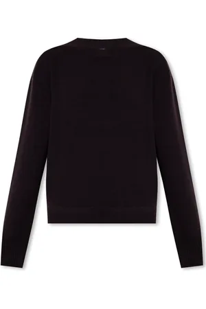 Fendi Truien, Dames, Bruin, S, Wol, Crewneck Trui