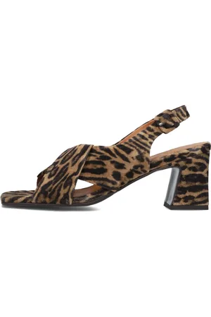 Billi Bi Schoenen, Dames, Bruin, 41 EU, Bruine Slingback Sandalen