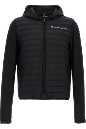 Moncler Jassen, Heren, Zwart, S, Zwarte Trui Grenoble Stijl