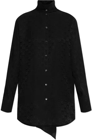 Salvatore Ferragamo Blouses & Shirts, Dames, Zwart, XS, Zijden Blouse