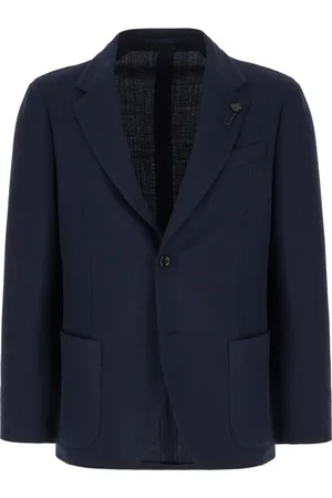 LARDINI Jassen, Heren, Blauw, 2Xl, Blazer