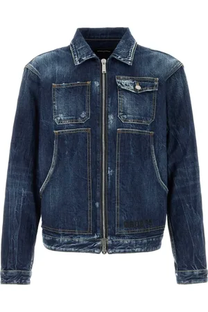 Dsquared2 Jassen, Heren, Blauw, M, Denim, Denim Jas