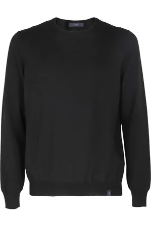 FAY Truien, Heren, Zwart, S, Wol, Chique Ketting