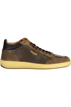 Blauer Schoenen, Heren, Bruin, 40 EU, Lace-Up Sneakers