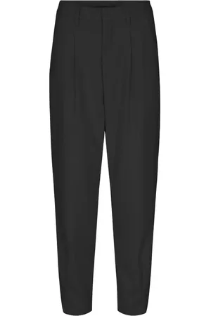 Copenhagen Muse Broeken, Dames, Zwart, L, Stijlvolle Chino`s