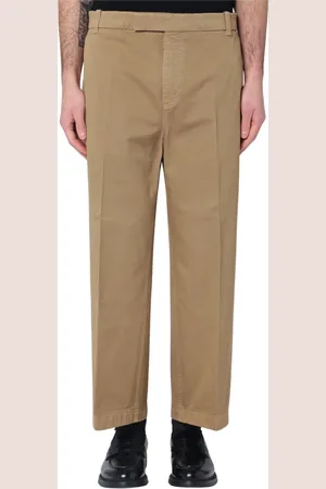 Thom Browne Broeken, Heren, Groen, L, Reguliere pasvorm broek