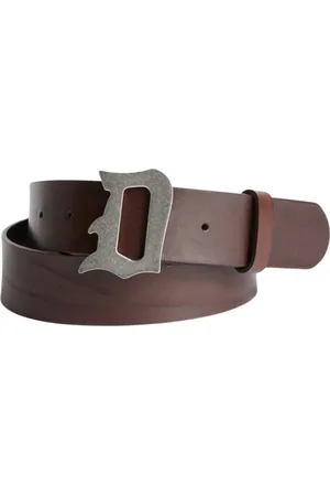 Dondup Accessoires, Heren, Bruin, 95 CM, Riem