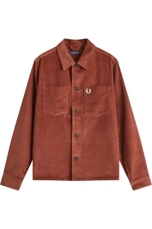 Fred Perry Jassen, Heren, Bruin, M, Light Jacket