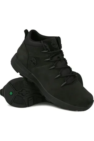 Timberland Schoenen, Heren, Zwart, 43 EU, Gitzwarte Enkellaarsjes