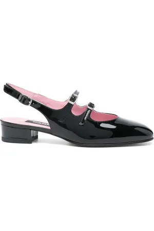 Carel Schoenen, Dames, Zwart, 39 EU, Leer, Peche Pumps