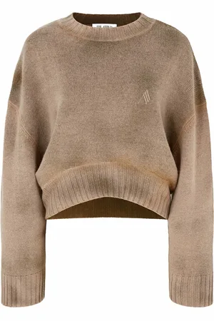The Attico Truien, Dames, , S, Wol, Oversized wollen kasjmier trui