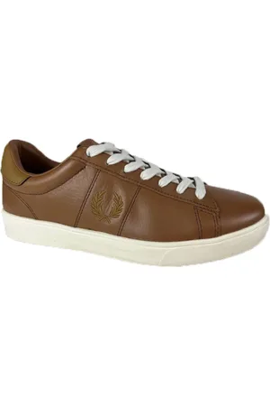Fred Perry Schoenen, Heren, Bruin, 40 EU, B4334 Sneakers