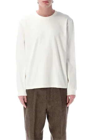 OUR LEGACY Tops, Heren, Wit, L, Katoen, Tour Longsleeve Shirt