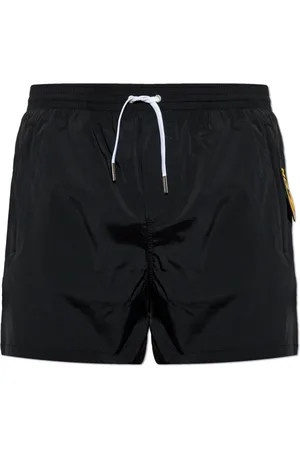 Dsquared2 Badkleding, Heren, Zwart, XL, Zwemshorts met Logo