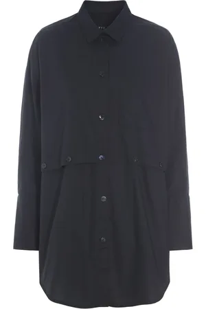 Bitte Kai Rand Blouses & Shirts, Dames, Zwart, S, Katoen, Core Cotton Shirt Zwart Oversized