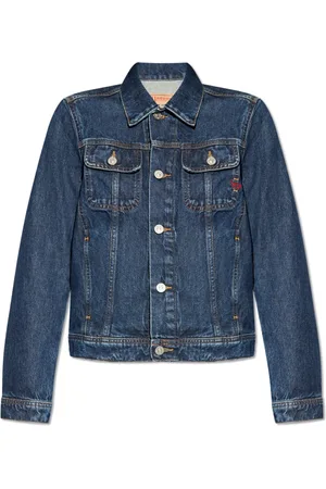 Diesel Jassen, Dames, Blauw, S, Denim, De Bonny Denim Jacket