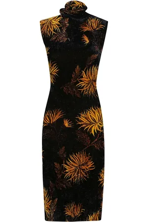 Etro Kleedjes, Dames, Zwart, S, Maglia Jurk
