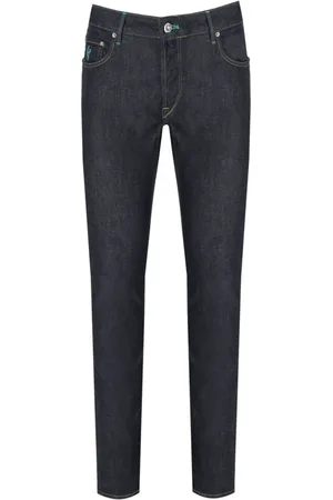 Hand Picked Jeans, Heren, Blauw, W30, Katoen, Donkerblauwe Ravello Jeans