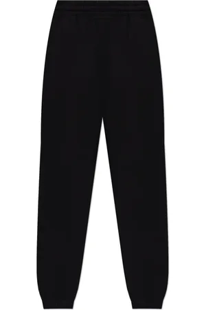 Burberry Broeken, Heren, Zwart, M, Katoen, Katoenen joggingbroek