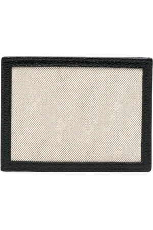 Thom Browne Accessoires, Heren, , ONE Size, Leer, Stijlvolle Kaarthouder