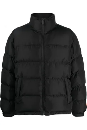 Heron Preston Jassen, Heren, Zwart, S, Polyester, Zwarte Puffer Jacket