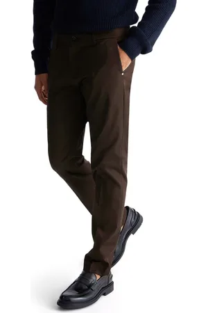 Liu Jo Broeken, Heren, Bruin, M, Capritela Chino Broek