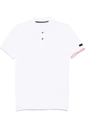 RRD Tops, Heren, Wit, M, Witte T-shirts en Polos met Logo Patch