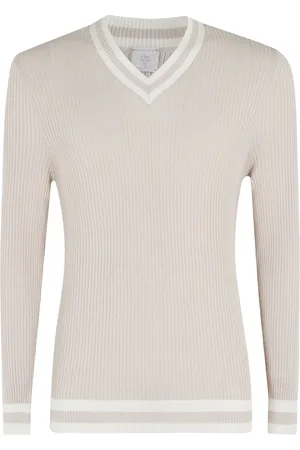 ELEVENTY Truien, Dames, , L, V-hals Truien