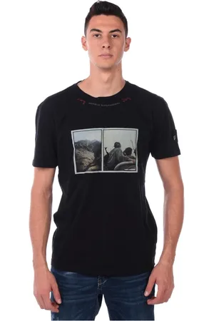 D.A. Daniele Alessandrini Tops, Heren, Zwart, S, Katoen, Sweatshirts