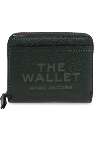 Marc Jacobs Accessoires, Dames, Groen, ONE Size, Leer, Leren portemonnee
