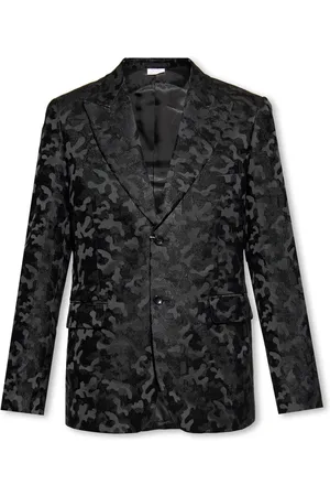 Comme des Garçons Jassen, Heren, Zwart, S, Blazer met Patroon