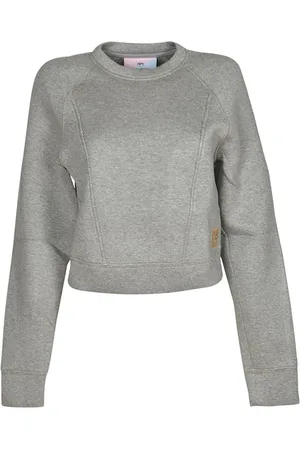 Chiara Ferragni Sweatshirts & Hoodies, Dames, Grijs, M, Katoen, Grijze Sweater