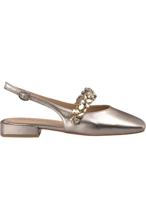 Alma en Pena Schoenen, Dames, Geel, 40 EU, Schoen met strass band