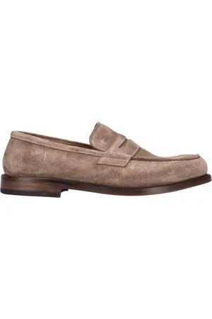 Premiata Schoenen, Heren, Bruin, 43 EU, Suède, Suède Leren Loafer
