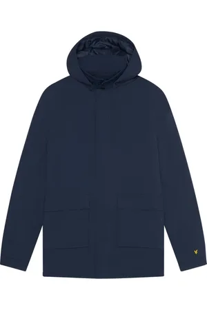 Lyle & Scott Mantels, Heren, Blauw, M, Nylon, Wadded Parka