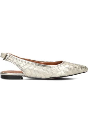 Toral Schoenen, Dames, , 41 EU, Elegante Gouden Slingback Hakken